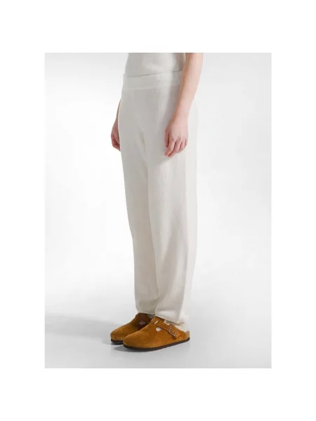Pantaloni Deha tricotate alb