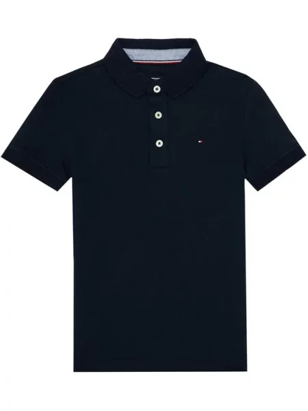 Tommy Hilfiger Polo marškinėliai S Tamsiai mėlyna balta