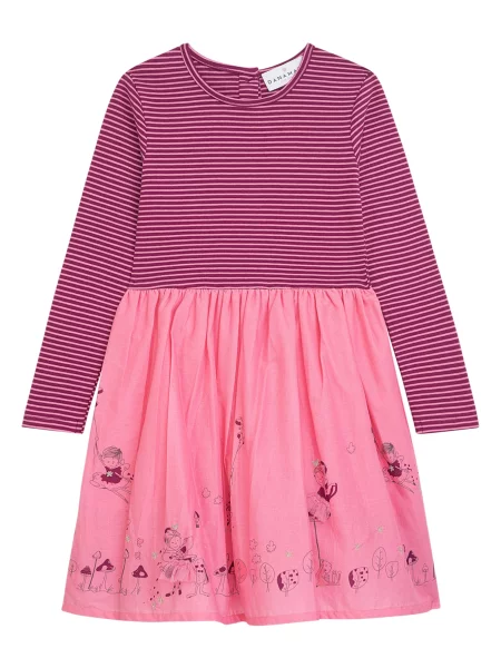 Danamade Haljina Orla zlatna / roza / magenta