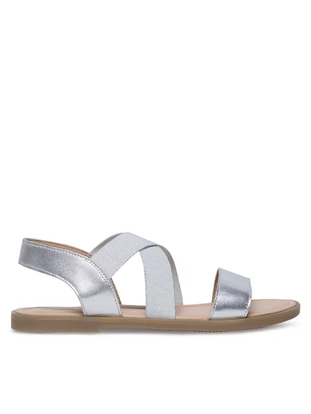 Sandali Lasocki Young VERNIS Srebrna