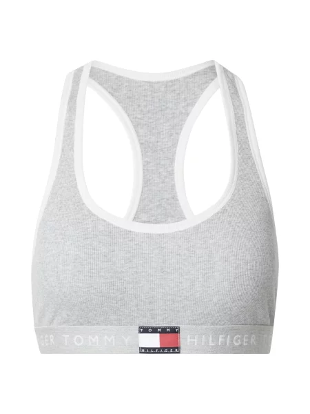 Tommy Hilfiger Underwear Nedrček pegasto siva bela