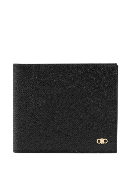 Portofel Ferragamo din piele negru