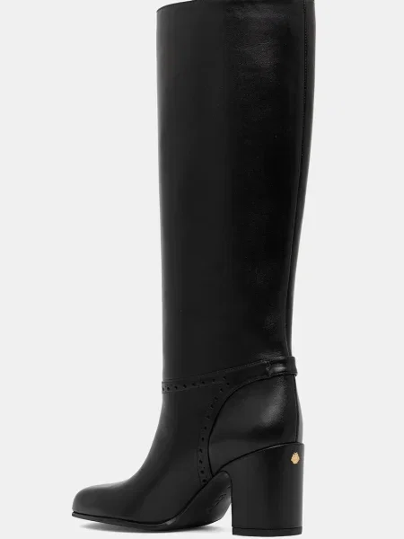 Кожаные сапоги Bally черные