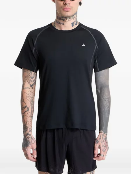 Tricou Nike cu șireturi din dantelă alergare alb