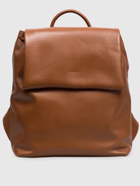 Шкіряний рюкзак Patta Marsell коричневий