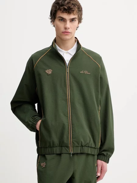 Les Deux rövid kabát átmeneti zöld