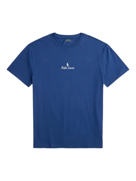 Șapcă Polo Ralph Lauren cu broderie din țesătură twill în carouri albastru