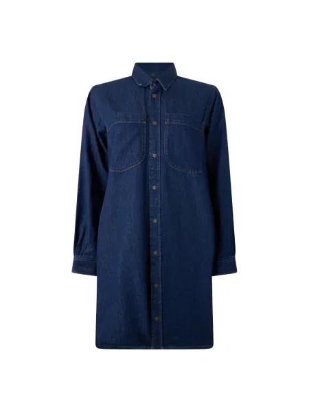 Sukienka jeansowa Diesel niebieska