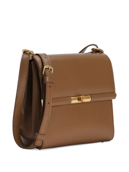 Geanta de piele Dolce & Gabbana din piele maro