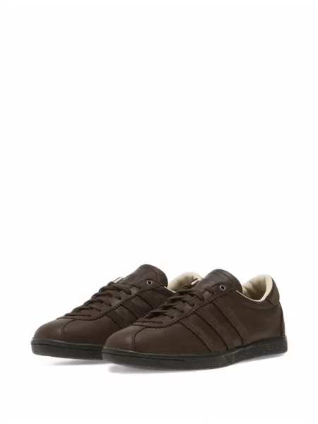 Ριγέ sneakers Adidas Climacool καφέ