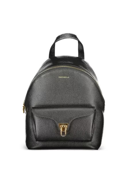 Rucsac Coccinelle din piele negru