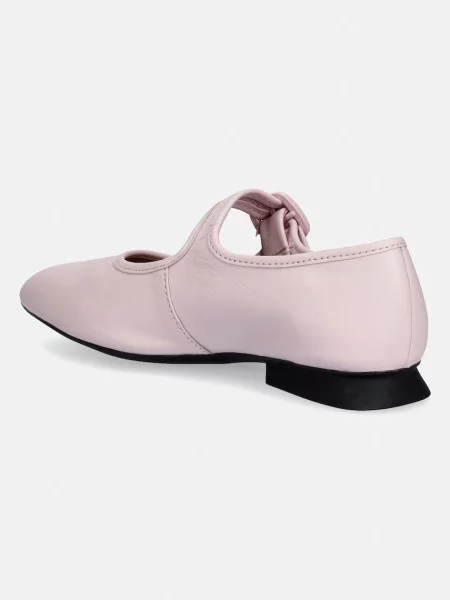 Camper balerini de piele Casi Myra roz