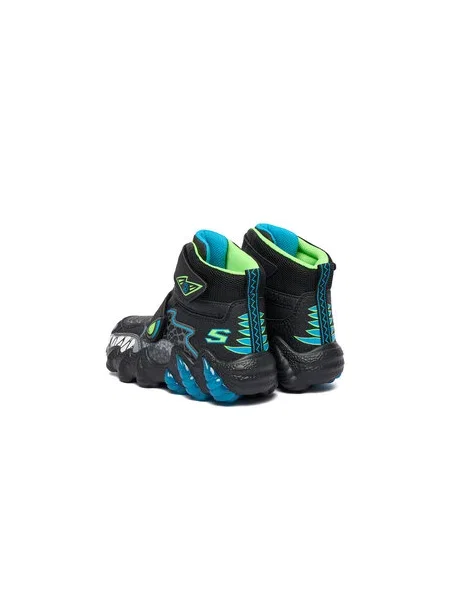 Hótaposó Skechers Skech-O-Saurus Lights BKLM fekete