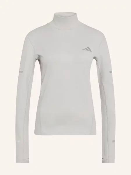 Adidas Tričko S Dlouhým Rukávem Warm černošedá