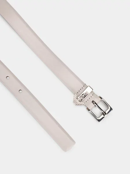 Кожаный ремень Emporio Armani с ремешками