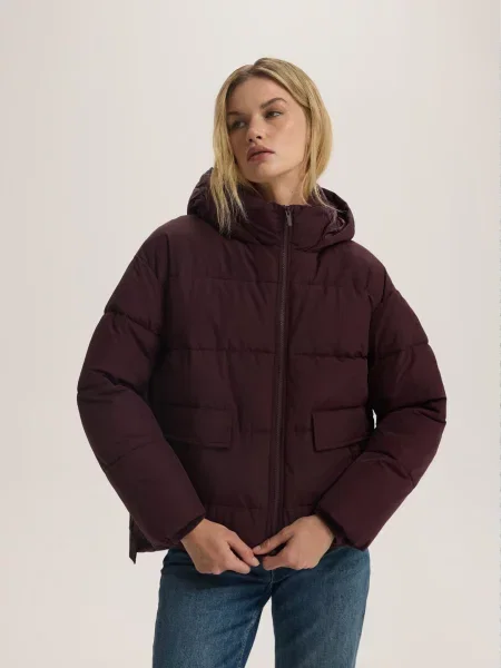 Зимова куртка DIVERSE Biscotta бордовий