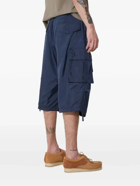 Pantaloni scurți cargo Engineered Garments albastru