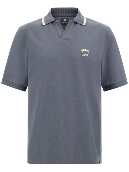Тениска Boggi Milano сиво
