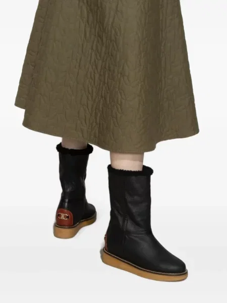 Botine Ferragamo negru
