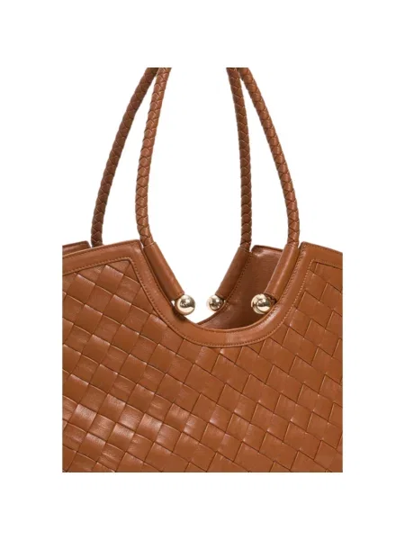 Twinset torebka shopper brązowa
