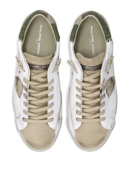 Sneakerși Philippe Model Paris din piele cu model camuflaj