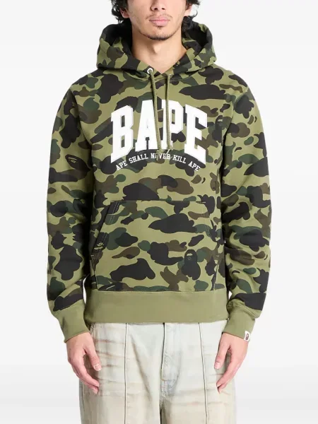 Суичър с качулка A Bathing Ape® зелено