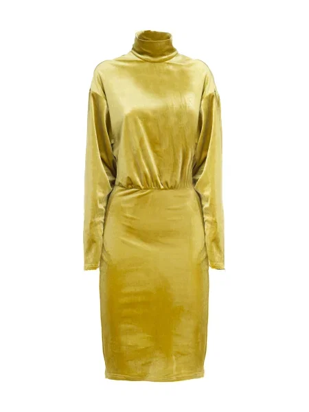 Influencer Šaty žlutá