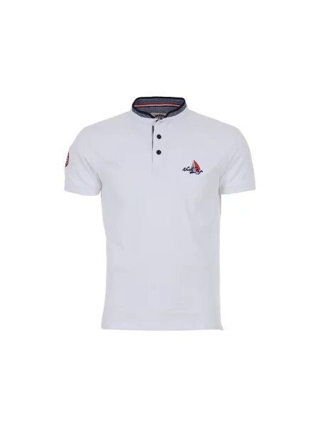 Polo majica Vent Du Cap bijela