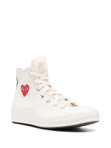 Sneakerși Comme Des Garçons alb