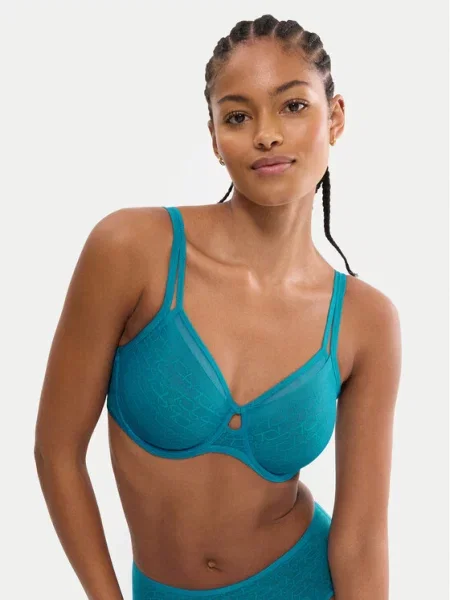 Triumph Бюстгальтер з підкладкою Signature Sheer Голубий