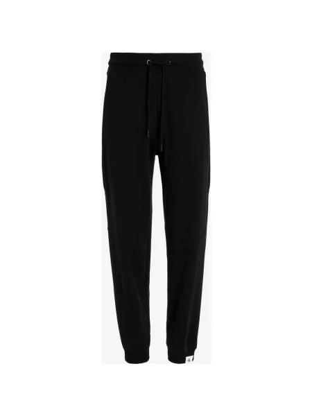 Długie spodnie Calvin Klein Jeans Tab S czarne