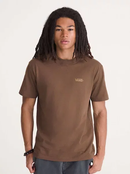 Футболка Vans NEW LEFT CHEST SS TEE коричневий