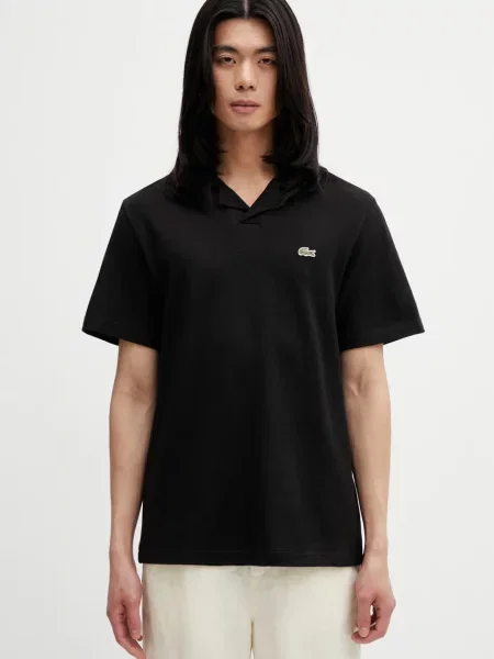 Tricou polo Lacoste de in negru
