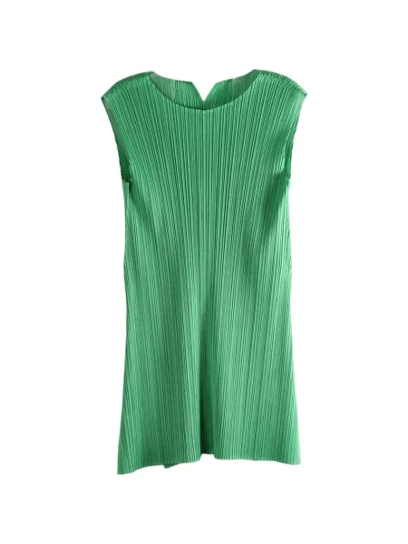 Bluză Pleats Please Issey Miyake verde