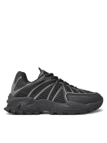 Sneakersy Armani Exchange czarne