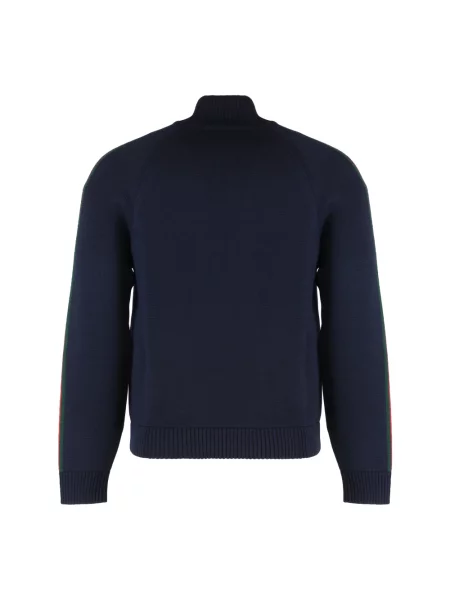 Sweter Gucci wełniany niebieski