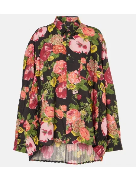 Top Junya Watanabe plisowany czarny