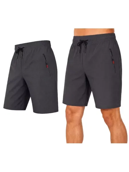 Pantaloni scurți de sport J.style gri