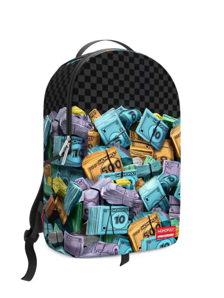 Ruksak Sprayground s printom crna