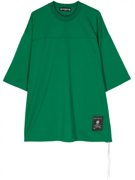Tricou Mastermind World cu imagine cu decolteu rotund verde