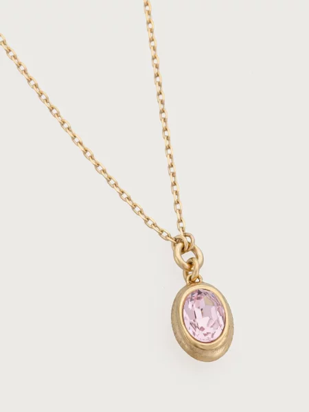 Guess lănțișor cu pandantiv pentru femei din oțel inoxidabil cu zirconiu cubic DIVINE