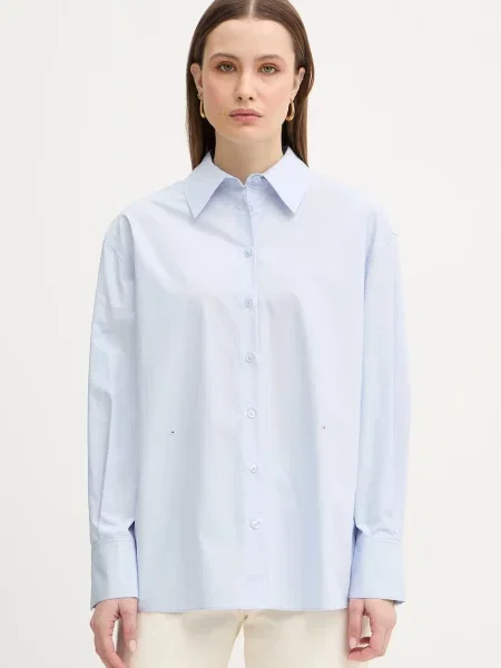 Twinset cămașă din albastru