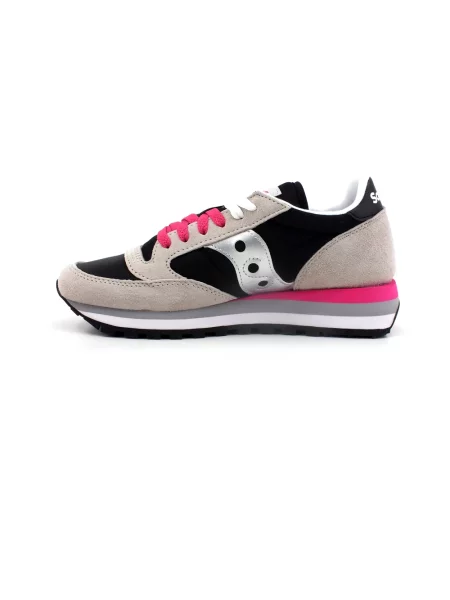 Sneakersy Saucony Jazz skórzane czarne