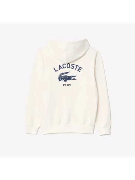 Толстовка Lacoste белая