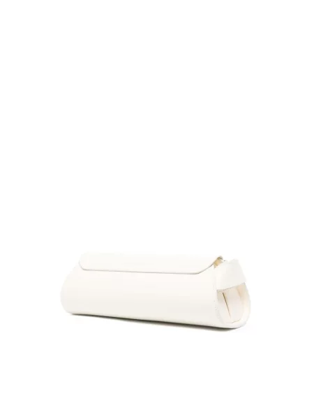Torebka Jil Sander skórzana biała
