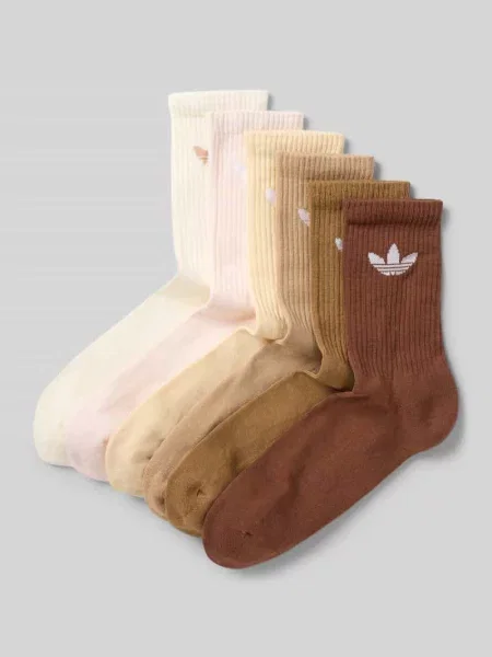 Adidas Skarpety długie Trefoil Cushion Kolorowy białe