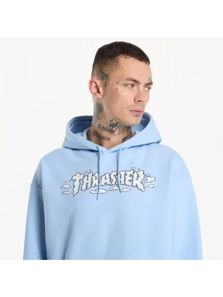 Hanorac cu glugă Thrasher albastru