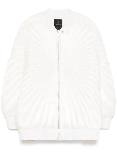 Kurtka puchowa Moncler + Rick Owens biała