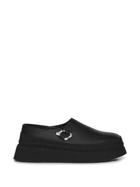 Pantofi loafer Heliot Emil cu platformă cu autograf negru