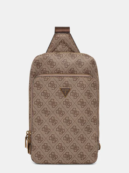 Чанта през рамо Guess MILANO HMMILO черно